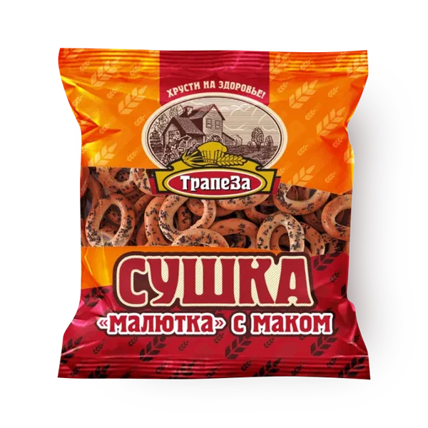 Сушки «Трапеза» Малютка с маком