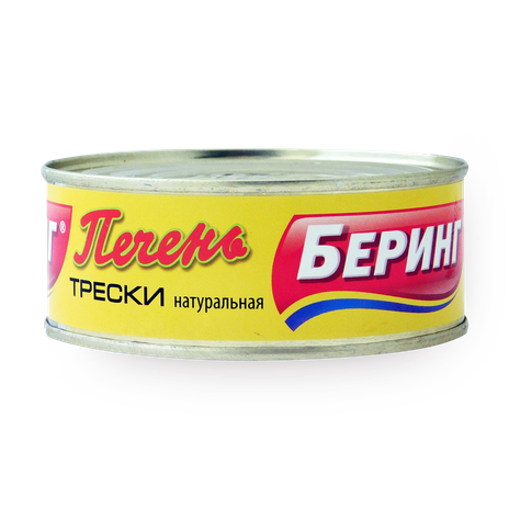 Печень трески Беринг натуральная