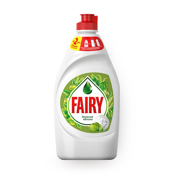 Средство для мытья посуды Fairy зеленое яблоко