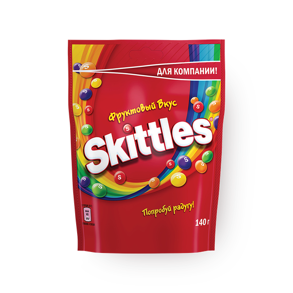 Драже Skittles с фрукто­вым вкусом