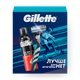 Набор подарочный Gillette с бритвой Mach 3 и пеной для бритья