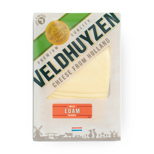 Veldhuyzen Sliced Dutch Edam cheese
