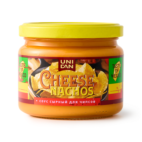 Соус Сырный Cheese Nachos Uni Dan для чипсов низкокалорийный, 280 г ...