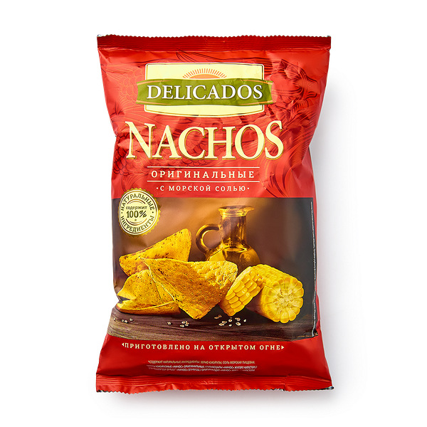 Чипсы кукуруз­ные Nachos Delicados