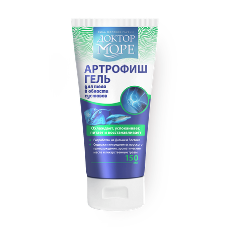 Крем-гель для суставов Доктор Море Артрофиш охлаждающий
