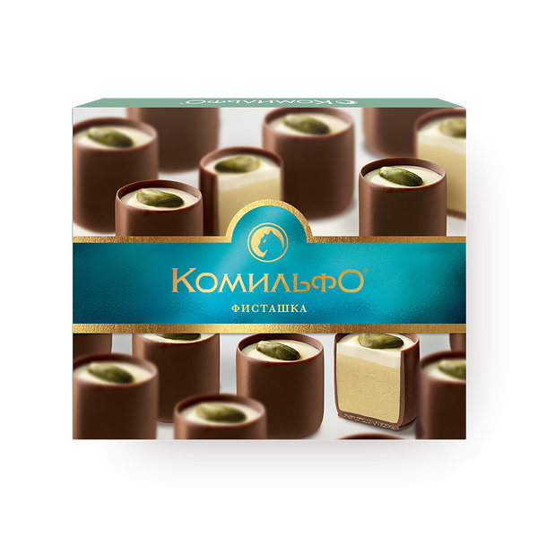 Конфеты шоколадные «Комильфо» фисташка