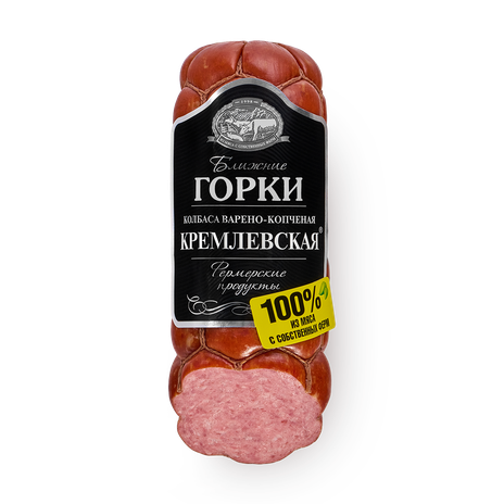 Колбаса Кремлёвская «Ближние горки» варёно-копчёная