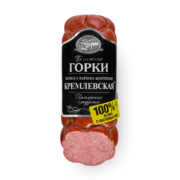 Колбаса Кремлёвская «Ближние горки» варёно-копчёная