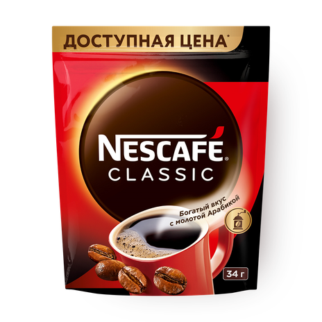 Кофе растворимый Nescafe Classic