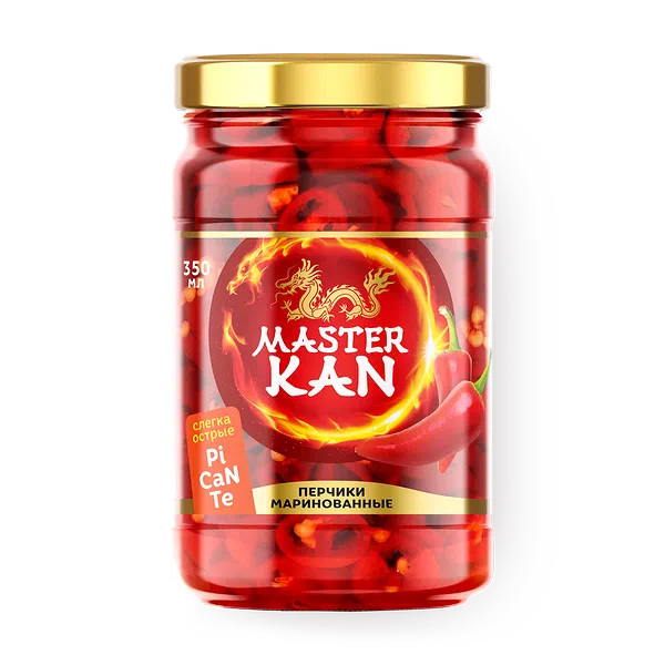 Перчики пиканте маринованные «Мастер Кан»