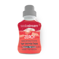Soda Stream syrup flavored Zero Raspberry Berries