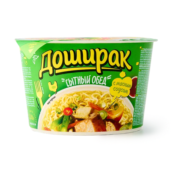 Лапша Сытный обед «Доширак» со вкусом курицы