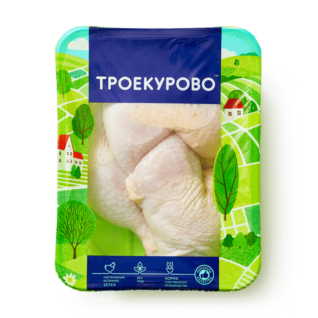 Окорочок цыплёнка-бройлера «Троекурово» на кости