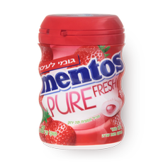 Mentos Pure Fresh Sugar free chewing gum strawberry