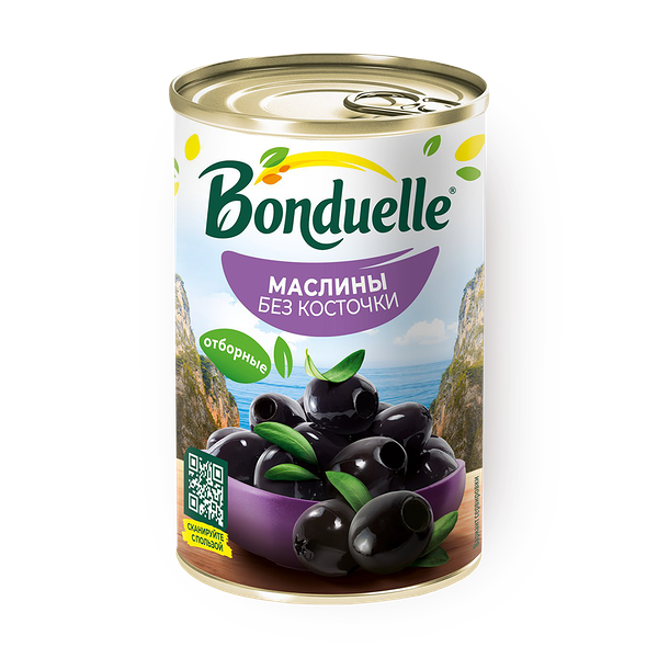 Маслины Bonduelle без косточки