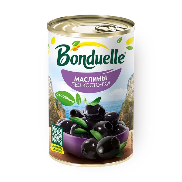 Маслины Bonduelle без косточки