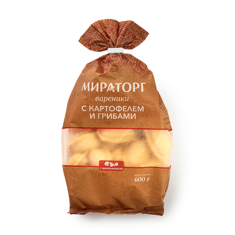 Вареники с картофелем и грибами «Мираторг»