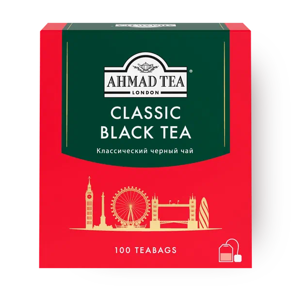 Чай чёрный Ahmad Classic Black в пакетиках