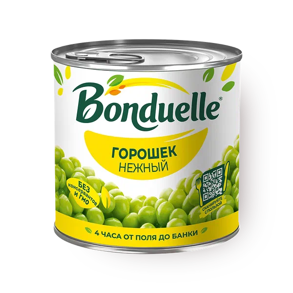 Горошек зелёный Bonduelle Нежный