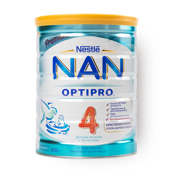 Смесь молочная сухая Nan Optipro Nestle 4 с 18 месяцев