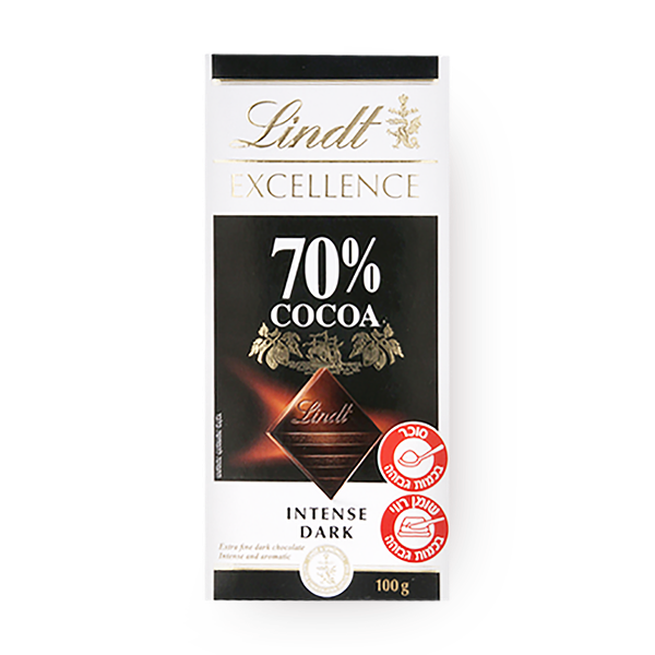 Lindt excellence Dark Chocolate 70%