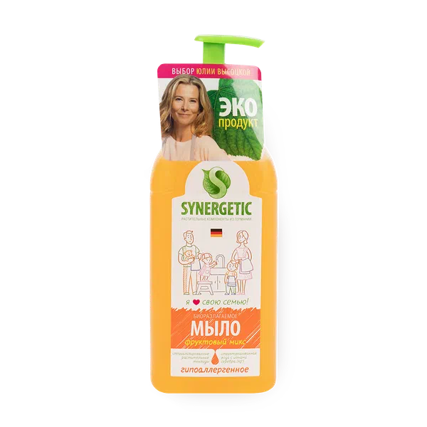 Жидкое мыло Synergetic Фруктовый микс