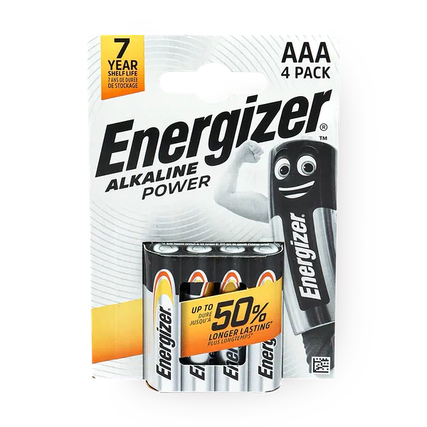 Батарейки Energizer Alkaline Power AAA