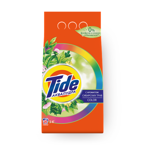 Порошок стиральный Tide Color сибирские травы автомат