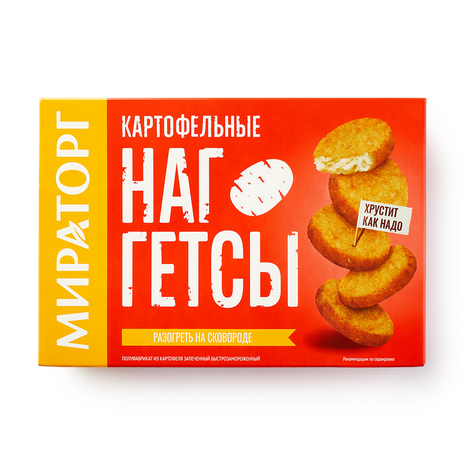 Наггетсы картофельные «Мираторг» замороженные — купить с доставкой из ...