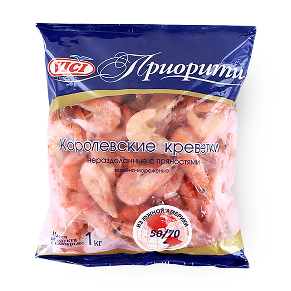 Креветки королевские Vici Приорити в панцире