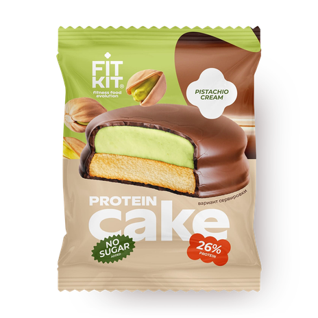 Десерт глазированный Fit Kit фисташковый крем