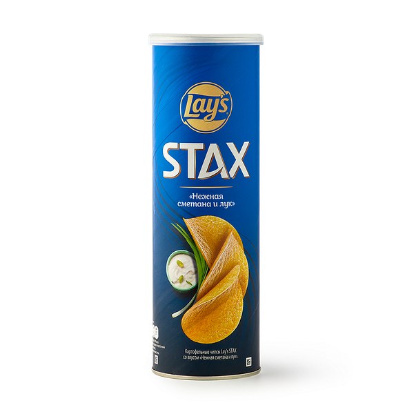 Lay's Stax смета­на-лук