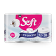 Soft double ply soft touch toilet tissue