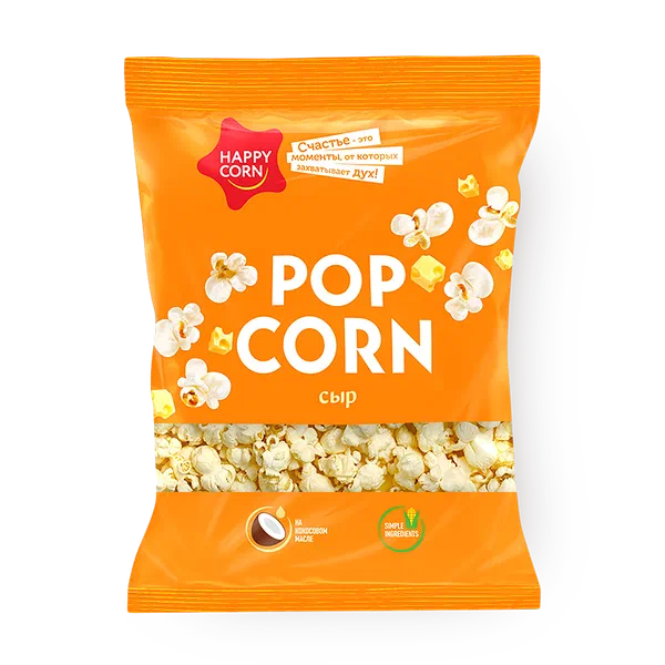 Попкорн Happy Corn с сыром
