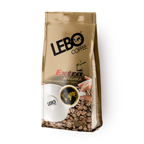 Кофе молотый Extra Арабика Lebo для турки