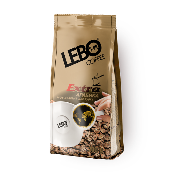 Кофе молотый Extra Арабика Lebo для турки