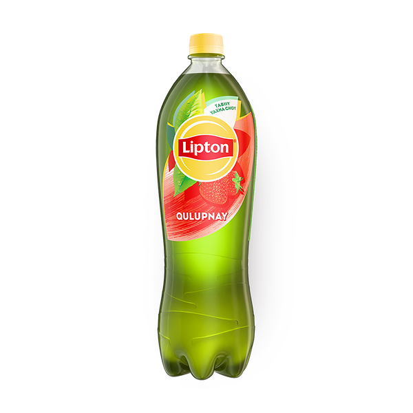 Чай зелёный Lipton клубника