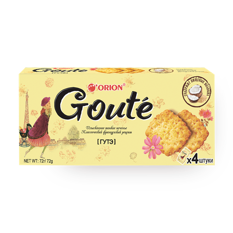 Печенье затяжное Orion Goute