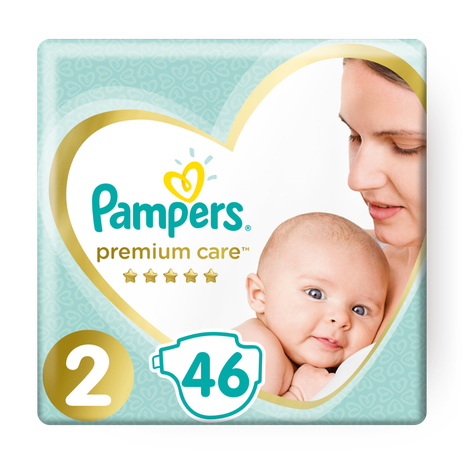 Pampers Premium Care diapers, size 2