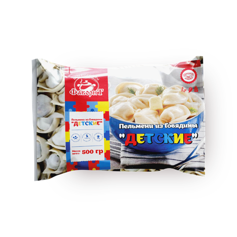 Пельмени из говядины «Фаворит» Детские