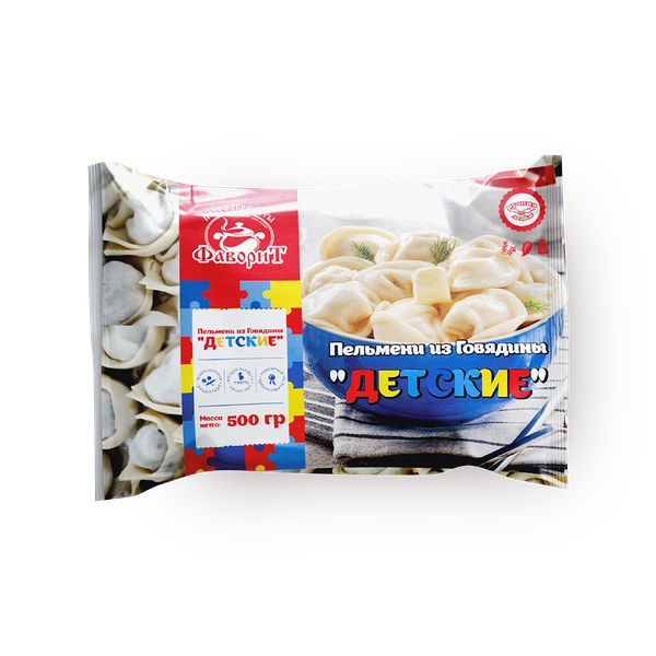 Пельмени из говядины «Фаворит» Детские