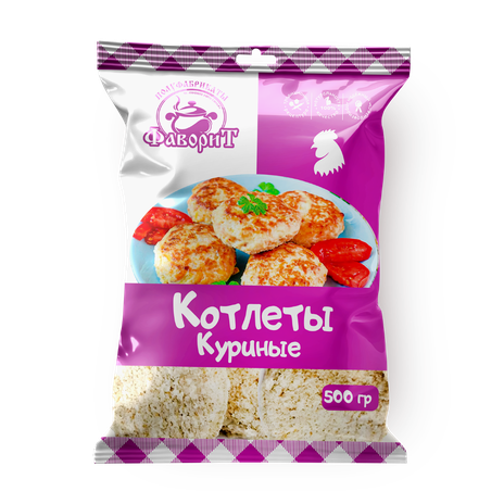 Котлеты из мяса курицы «Фаворит»