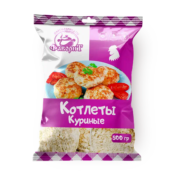 Котлеты из мяса курицы «Фаворит»
