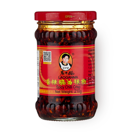 Соус Lao Gan Ma острый с хрустящим перцем чили