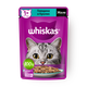 Влажный корм для взрослых кошек Whiskas желе с говядиной и кроликом