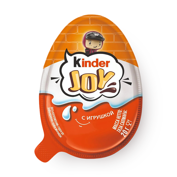 Яйцо шоколадное Kinder Joy с игрушкой