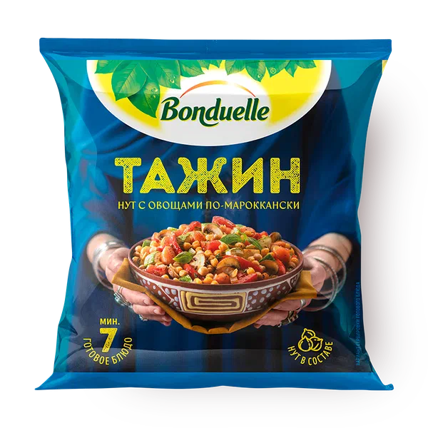Нут с овощами по-мароккански Тажин Bonduelle