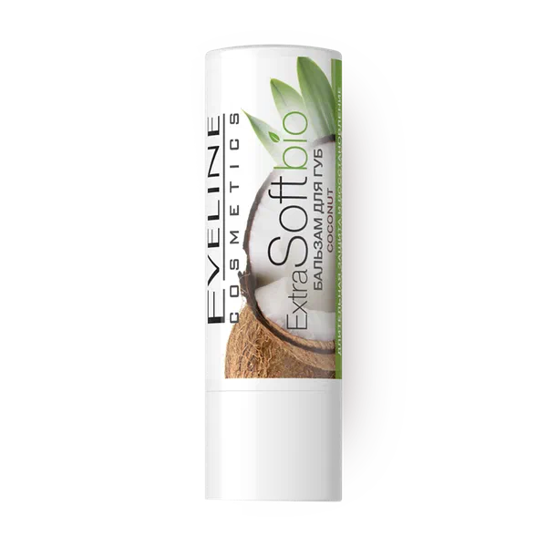 Бальзам для губ Eveline Extra Soft Bio Coconut