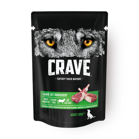 Влажный корм собак Crave ягнёнок