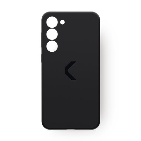 Чехол силиконовый Commo Shield Case для Samsung Galaxy S23+ с магнитным кольцом, Black